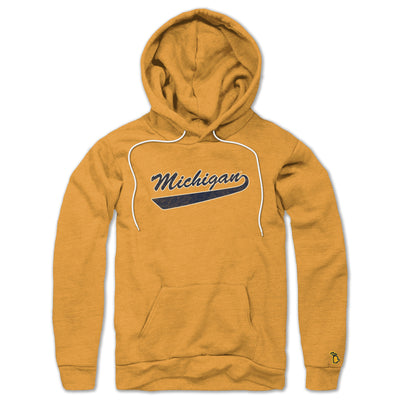 UofM - HOCKEY SCRIPT ALL SEASON HOODIE (UNISEX)