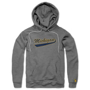UofM - HOCKEY SCRIPT ALL SEASON HOODIE (UNISEX)