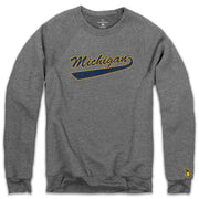 UofM - HOCKEY SCRIPT FLEECE SWEATSHIRT (UNISEX)