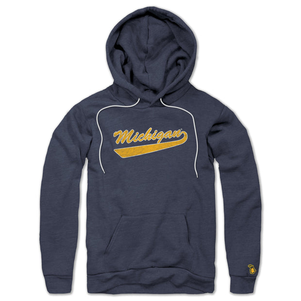 UofM - HOCKEY SCRIPT ALL SEASON HOODIE (UNISEX)