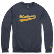UofM - HOCKEY SCRIPT FLEECE SWEATSHIRT (UNISEX)