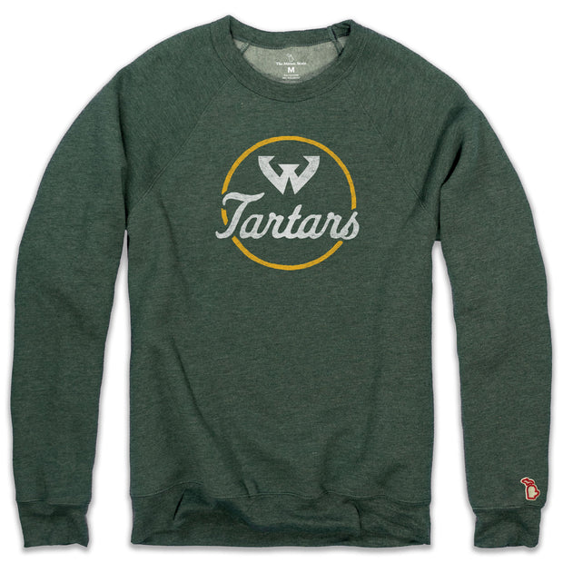 WSU - TARTARS SCRIPT FLEECE SWEATSHIRT (UNISEX)