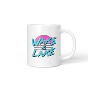 WAKE & LAKE COFFEE MUG