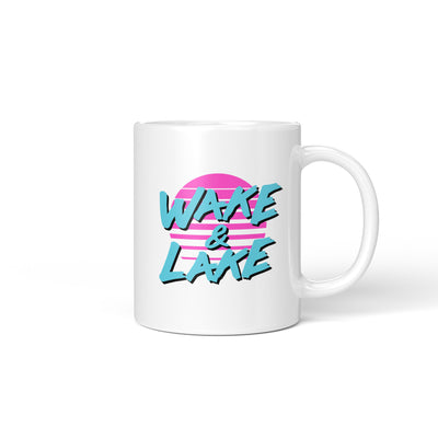 WAKE & LAKE COFFEE MUG