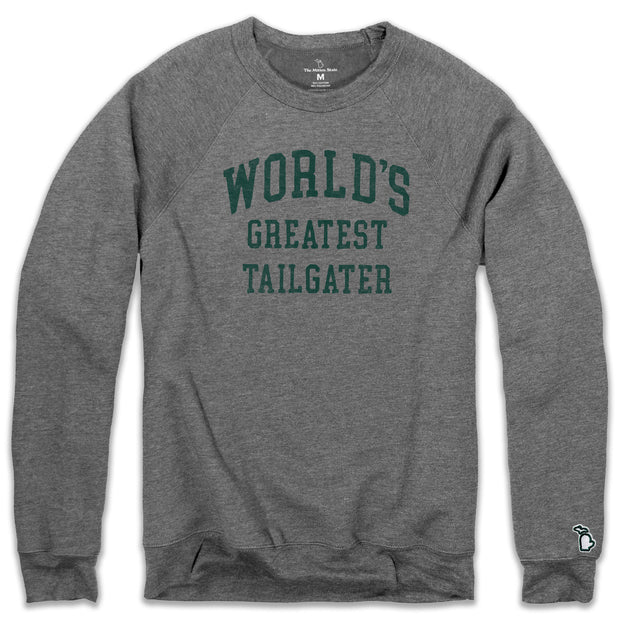 WORLD'S GREATEST TAILGATER FLEECE SWEATSHIRT (UNISEX)