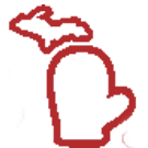The Mitten State logo