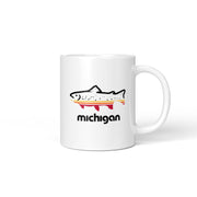FISH MICHIGAN COFFEE MUG
