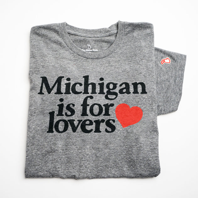 Michigan Is For Lovers | Unisex T-Shirt | The Mitten State